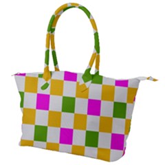 Checkerboard Again 3 Canvas Shoulder Bag by impacteesstreetwearseven