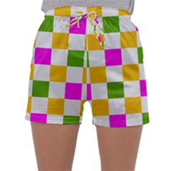 Checkerboard Again 3 Sleepwear Shorts by impacteesstreetwearseven