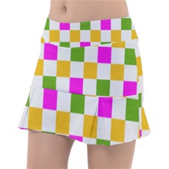 Checkerboard Again 3 Tennis Skirt by impacteesstreetwearseven