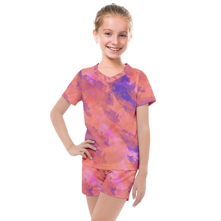 Harshenvironment Kids  Mesh Tee and Shorts Set