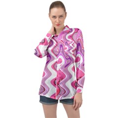 Mylifeinpink Long Sleeve Satin Shirt