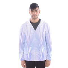 Flowerpetal1 Men s Hooded Windbreaker