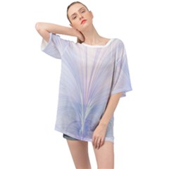 Flowerpetal1 Oversized Chiffon Top