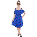 Umbrellas and Bows Kids  Cut Out Shoulders Chiffon Dress View2