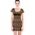 Navajo 1 Short Sleeve Bodycon Dress View1