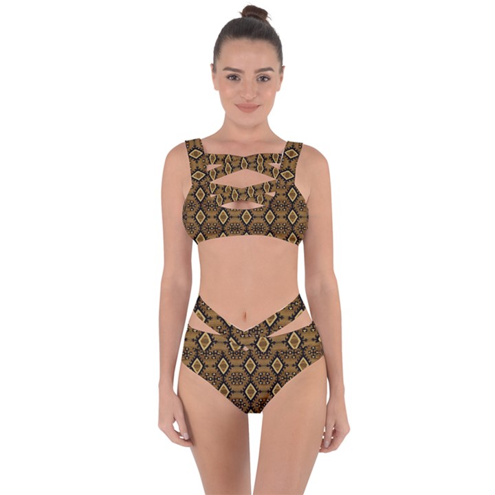 Navajo 1 Bandaged Up Bikini Set 