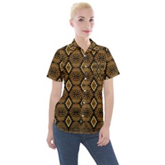 Navajo 1 Women s Short Sleeve Pocket Shirt