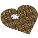 Navajo 1 Wooden Puzzle Heart View3