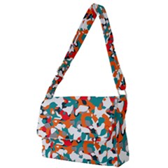 Pop Art Camouflage 1 Full Print Messenger Bag