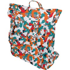 Pop Art Camouflage 1 Buckle Up Backpack