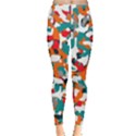 Pop Art Camouflage 1 Leggings  View1