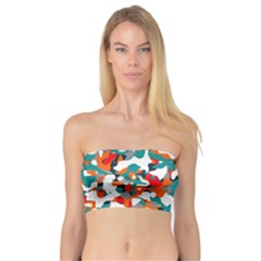 Pop Art Camouflage 1 Bandeau Top