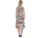 Pop Art Camouflage 1 Midi Sleeveless Dress View2