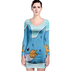 Patokip Long Sleeve Bodycon Dress