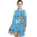 Patokip Long Sleeve Chiffon Shirt Dress View1