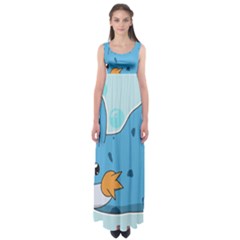 Patokip Empire Waist Maxi Dress by MuddyGamin9