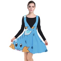 Patokip Plunge Pinafore Dress