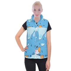 Patokip Women s Button Up Vest