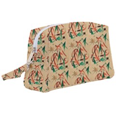 Fox Wristlet Pouch Bag (large) by ArtworkByPatrick