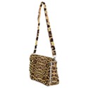 Leopard Skin Shoulder Bag with Back Zipper View2