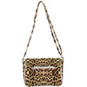 Leopard Skin Shoulder Bag with Back Zipper View3