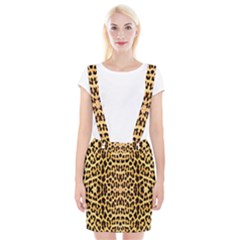 Leopard Skin Braces Suspender Skirt by ArtworkByPatrick