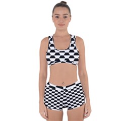 Hexagons Pattern Tessellation Racerback Boyleg Bikini Set by Mariart