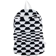 Hexagons Pattern Tessellation Foldable Lightweight Backpack by Mariart