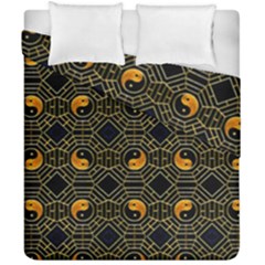 Yin Yang Duvet Cover Double Side (california King Size) by ArtworkByPatrick