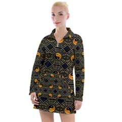 Yin Yang Women s Long Sleeve Casual Dress