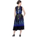 Speakers Music Sound Round Neck Boho Dress View2