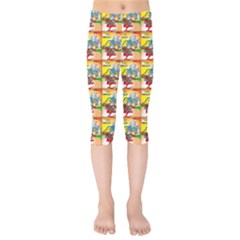 Jester Kids  Capri Leggings  by ArtworkByPatrick