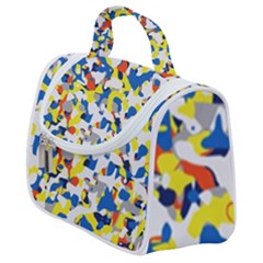 Pop Art Camouflage 2 Satchel Handbag