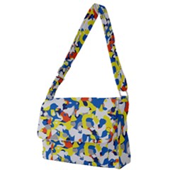 Pop Art Camouflage 2 Full Print Messenger Bag