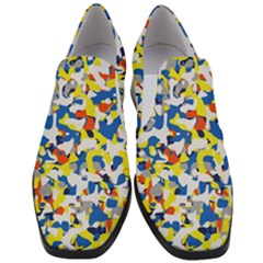 Pop Art Camouflage 2 Women Slip On Heel Loafers