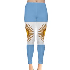 Argentina Flag Leggings  by FlagGallery