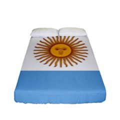 Argentina Flag Fitted Sheet (full/ Double Size) by FlagGallery