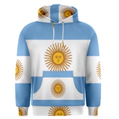 Argentina Flag Men s Pullover Hoodie by FlagGallery