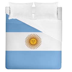 Argentina Flag Duvet Cover (queen Size) by FlagGallery