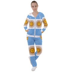 Argentina Flag Women s Tracksuit by FlagGallery