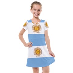 Argentina Flag Kids  Cross Web Dress by FlagGallery