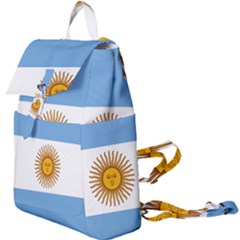 Argentina Flag Buckle Everyday Backpack by FlagGallery