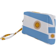 Argentina Flag Wristlet Pouch Bag (small) by FlagGallery