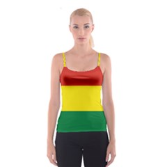 Bolivia Flag Spaghetti Strap Top by FlagGallery