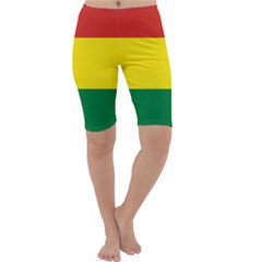 Bolivia Flag Cropped Leggings  by FlagGallery