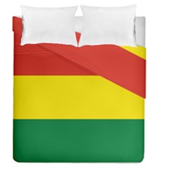 Bolivia Flag Duvet Cover Double Side (queen Size) by FlagGallery