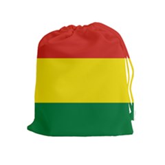 Bolivia Flag Drawstring Pouch (xl) by FlagGallery