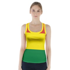 Bolivia Flag Racer Back Sports Top by FlagGallery