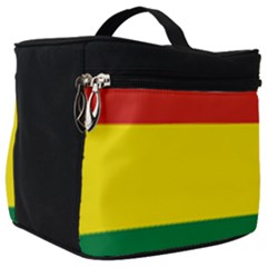 Bolivia Flag Make Up Travel Bag (big) by FlagGallery