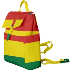 Bolivia Flag Buckle Everyday Backpack by FlagGallery